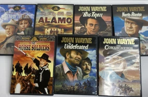 John Wayne The Ultimate Cowboy Collection 7 Movies DVD Box Set The Duke Western - Picture 1 of 5