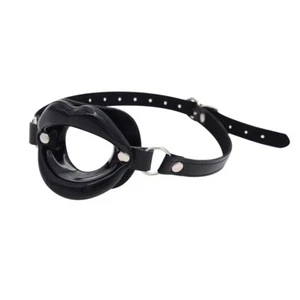 Bondage BDSM Sex Toy Open Mouth Restraint Gag Collar Lips Teeth Blocking - Picture 1 of 8