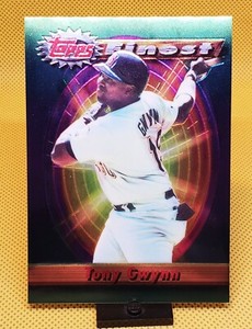 1994 Topps Finest Baseball Tony Gwynn San Diego Padres #201