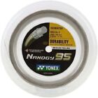 Yonex NBG 95 Nanogy Badminton Saite silber/grau, 200m Rolle