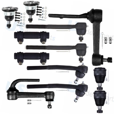 12x Braço de amarração dianteiro junta esférica para 1990-04 2005 Chevy Astro GMC Safari - Imagem 1 de 4