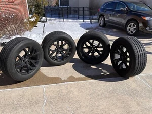 Tahoe/Silverado Rims with Tires - Picture 1 of 6