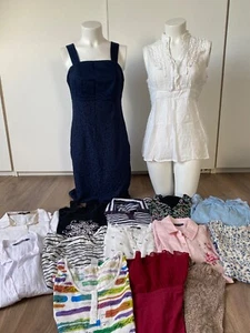 Damen Bekleidungspaket Teile 15 Sommer Kleider Blusen Shirts Marken L 40 - Bild 1 von 21