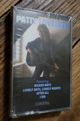 PATTY LOVELESS S/T DEBUT Cassette Tape 1987 Rock Folk Country Rare MCAC-5915 MCA Foto 1 de 4