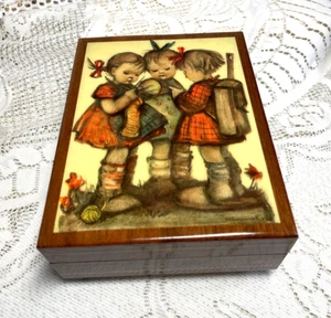 VINTAGE M.L. JOYERO VALS FASCINACIÓN MELODÍA IMAGEN HUMMEL HECHO EN ITALIA - Imagen 1 de 11