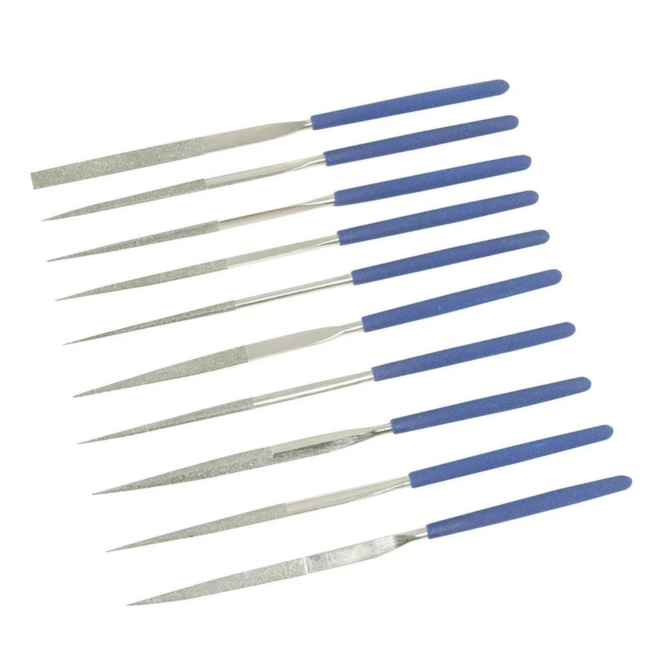 Silverline - Diamond Needle File Set 10pce - 10pce - Image 1 of 1