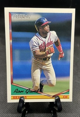 1994 Topps Gold #166 Ron Gant - Atlanta Braves - Image 1 of 3
