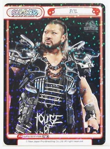 EVIL (NJPW/001P-006 PBP) - Rebirth NJPW trading card game - Picture 1 of 3