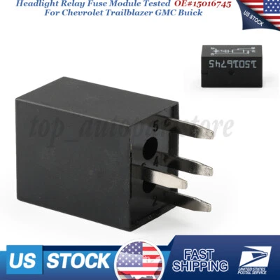 Fit For Chevrolet Trailblazer GMC Buick Headlight Relay Fuse Module 15016745 New - Image 1 of 4