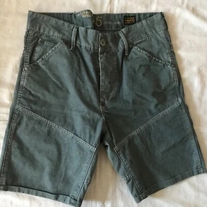 G-STAR RAW 5620 HERITAGE EMBRO TAPERED BERMUDA SHORTS SIZE 29'' OLIVE DRAB - Picture 1 of 15