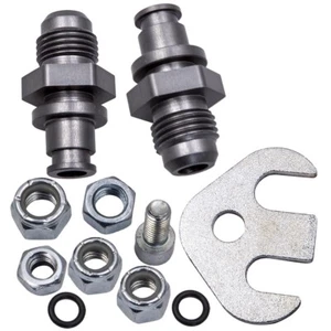 Power Steering Rack 6 AN Line Conversion Fittings for Ford Focus 2000-2011 - Picture 1 of 11
