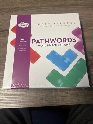 ThinkFun Brain Fitness Pathwords Word Search Extreme 2014 SEALED New in Package - Image 1 of 3