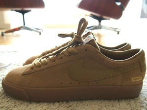 Nike x Supreme Blazer Low GT QS Brown/Gold / US 9,5 / EU 43 / Ungetragen!! - Bild 1 von 8