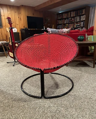 Posiblemente silla Rik ten Velden Femme o en el estilo de ~ rojo ~ única Foto 1 de 4
