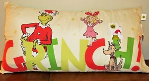 32" Body Pillow Dr Seuss The Grinch Brand New With Tags Christmas Holidays - Picture 1 of 2