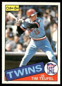 1985 O-Pee-Chee VTG OPC Baseball Tim Teufel Minnesota Twins #239 - Picture 1 of 2