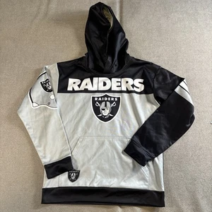 NFL Team Apparel Las Vegas Raiders Pullover Sweatshirt Hoodie Jugend Gr. M - Bild 1 von 7