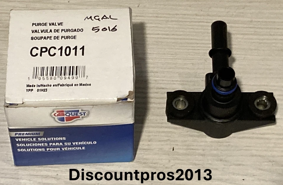 Válvula de purga de bote de vapor Carquest CPC1011 Ford Lincoln 2011-2021 Foto 1 de 1