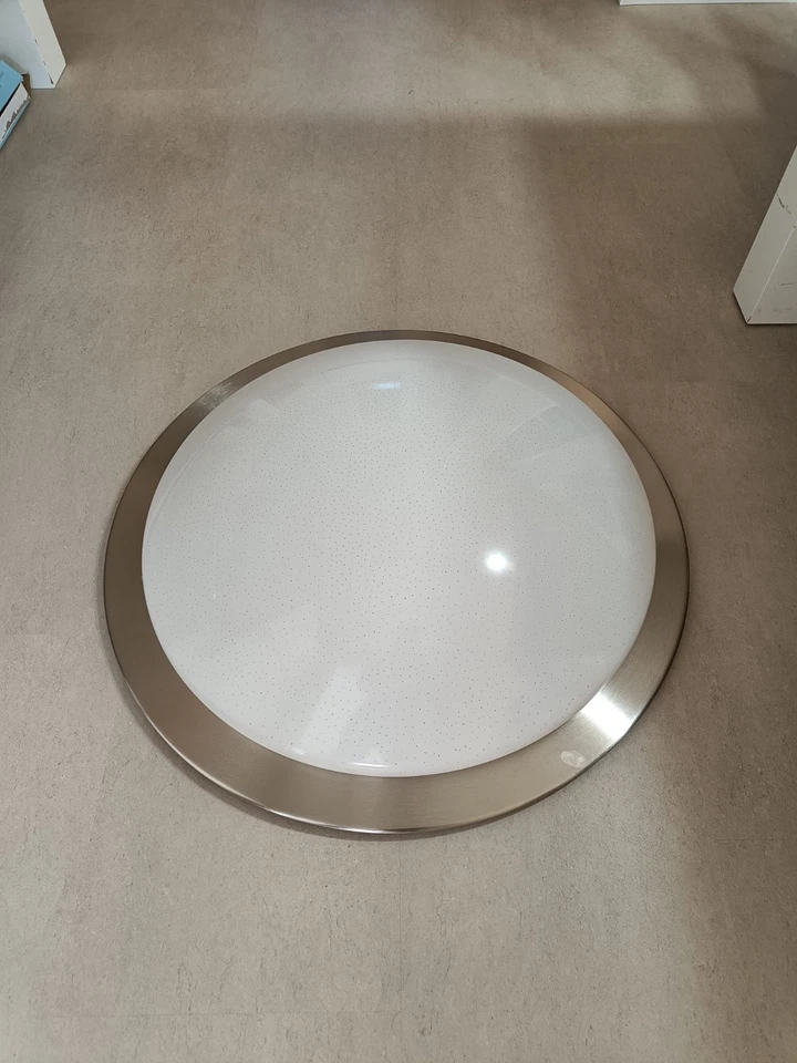 Deckenleuchte Osram LED Deckenleuchte Silara Sparkle grau rund mit Fernbedienung - Bild 1 von 1