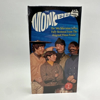 The Monkees VHS Columbia House Rhino 1996 New Sealed 2 Episodes - Image 1 of 4