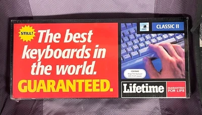 Vintage KeyTronic Lifetime Series Keyboard LT Classic II  NEW SEALED. - Image 1 of 3