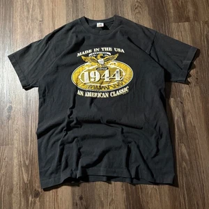 Vintage Circa 1944 American Classic Made in USA Eagle Graphic T-Shirt XL - Bild 1 von 5