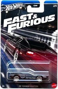 Hot Wheels Fast And Furious Auto DE Tomaso Panther Modell Die Cast Maßstab 1:64 - Bild 1 von 2