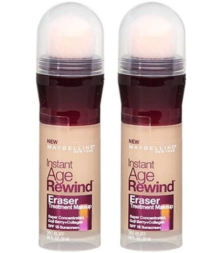 (Paquete de 2) Tratamiento de borrador Maybelline New York Instant Age Rewind - 260 Buff Foto 1 de 1