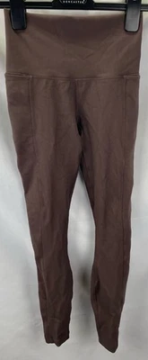 Calia Essentials Collection XS NUEVO CON ETIQUETAS Leggings tiro alto 7/8 raros marrón oscuro precio de venta sugerido por el fabricante 78 Foto 1 de 4