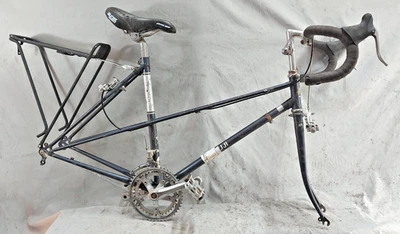 1974 Fuji Valite Mixte Road Bike Frame Set 50cm Small Chromoly Steel USA Shipper - Image 1 of 4