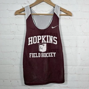 Camiseta sin mangas Hopkins School Field Hockey Nike para mujer talla pequeña blanca granate - Imagen 1 de 10