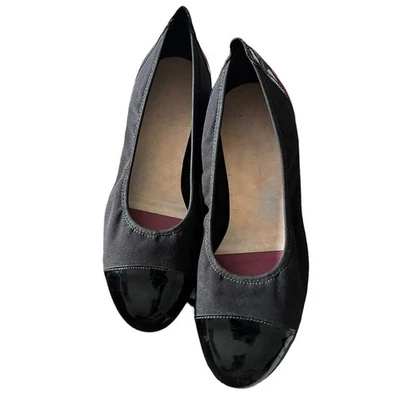 MUNRO Ballet Flats Danielle II Nylon Upper Patent Cap Toe - Image 1 of 4