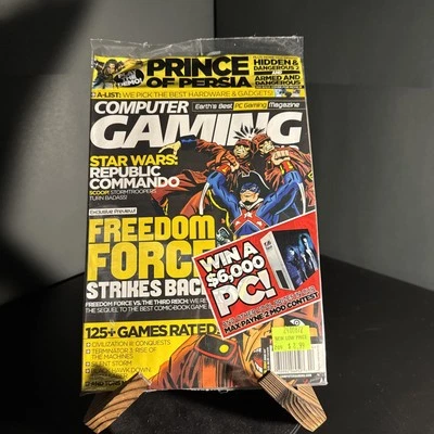 Classic Computer Gaming World PC Game Strategy Magazine #237 Freedom Force SEALD - Image 1 of 4