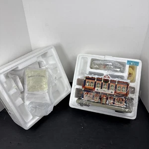 Denver Broncos Hawthorne Christmas Village Broncos Hotel NFL Football RARE New - Picture 1 of 11