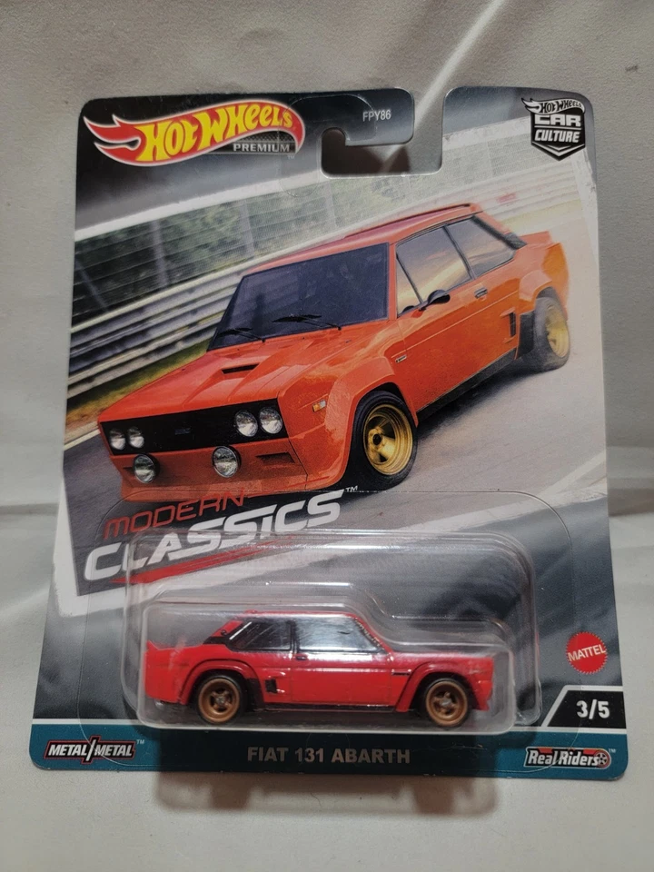2004 Hot Wheels Premium 1973-84 FIAT 131 ABARTH 1/64 Car Culture Modern Classics - Image 1 of 3