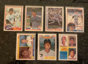 CARL YASTRZEMSKI CARD LOT (ALL TOPPS).............7 DIFFERENT - Picture 1 of 2