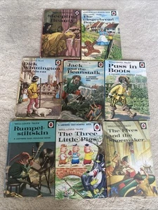8 x Vintage Ladybird Books Series 606D Well Loved Tales - RARE! - Picture 1 of 4
