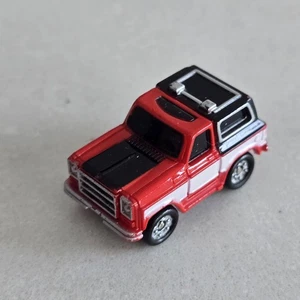 Vintage Micro Machines Chevy Blazer Red White Black SUV 1986 Galoob - Picture 1 of 6