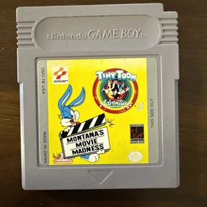 GB Tiny Toon Adventures 2: Montana's Movie Madness (Nintendo Game Boy) Gameboy - Imagen 1 de 2