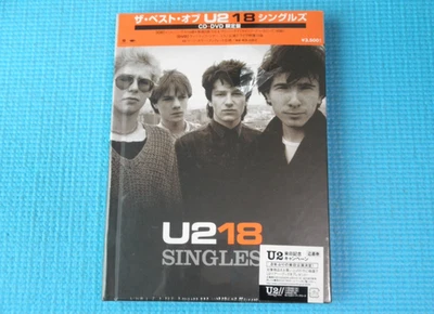 U2 CD+DVD The Best Of U2 18 Singles Hardback 2006 OOP Japan OBI UICI-9015 New - Image 1 of 4