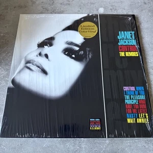 Janet Jackson Control the Remixes Split Colour Vinyl LP - Picture 1 of 2
