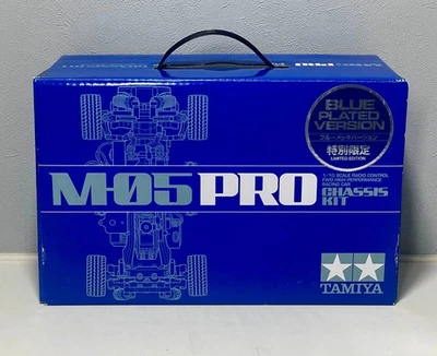 TAMIYA 84131 1/10 R/C M-05 PRO Chassis Kit (Blue-plated version) - Image 1 of 4