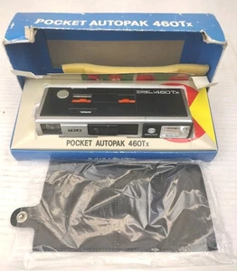 Vintage Minolta Pocket Autopak 460Tx 110 Filmkamera in OVP ungetestet - Bild 1 von 13