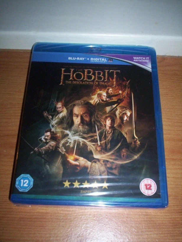 Hobbit The Desolation Of Smaug Blu-ray Brand New Cellaphane Sealed - Image 1 of 2
