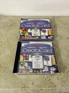 Vintage Creatacard American Greetings Silver 8 Windows 98/Me/2000/XP - Afbeelding 1 van 4