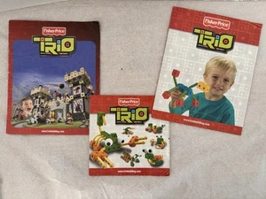 Fisher-Price TRIO LotO3 Build Instruction Booklets Castle Bugs P6841 P6836 P6838 - Picture 1 of 10