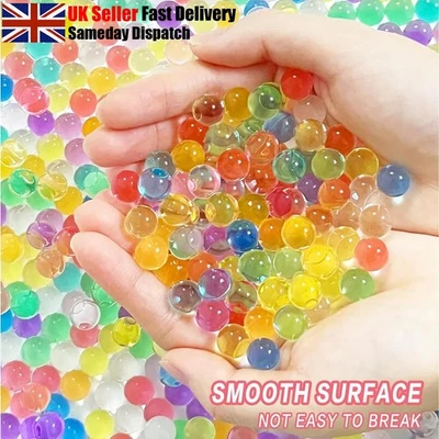 20000 EXPANDING WATER BALLS BEADS FAST GROWING CRYSTAL VASE DECORATION FILLER UK - Image 1 of 4