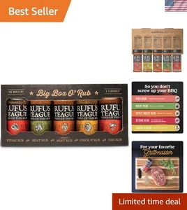 Echte Grillgeschenke: 5 kräftige Rubs zum Räuchern & Grillen, perfekt für Fleischliebhaber - Bild 1 von 11