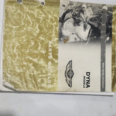 Harley-Davidson Dyna Models 2003 catálogo de piezas 99439-03A Foto 1 de 4