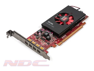 Dell AMD FirePro W4100 2GB GDDR5 PCIe 4X Mini-DP Full Height Graphics Card 25D14 - Image 1 of 2